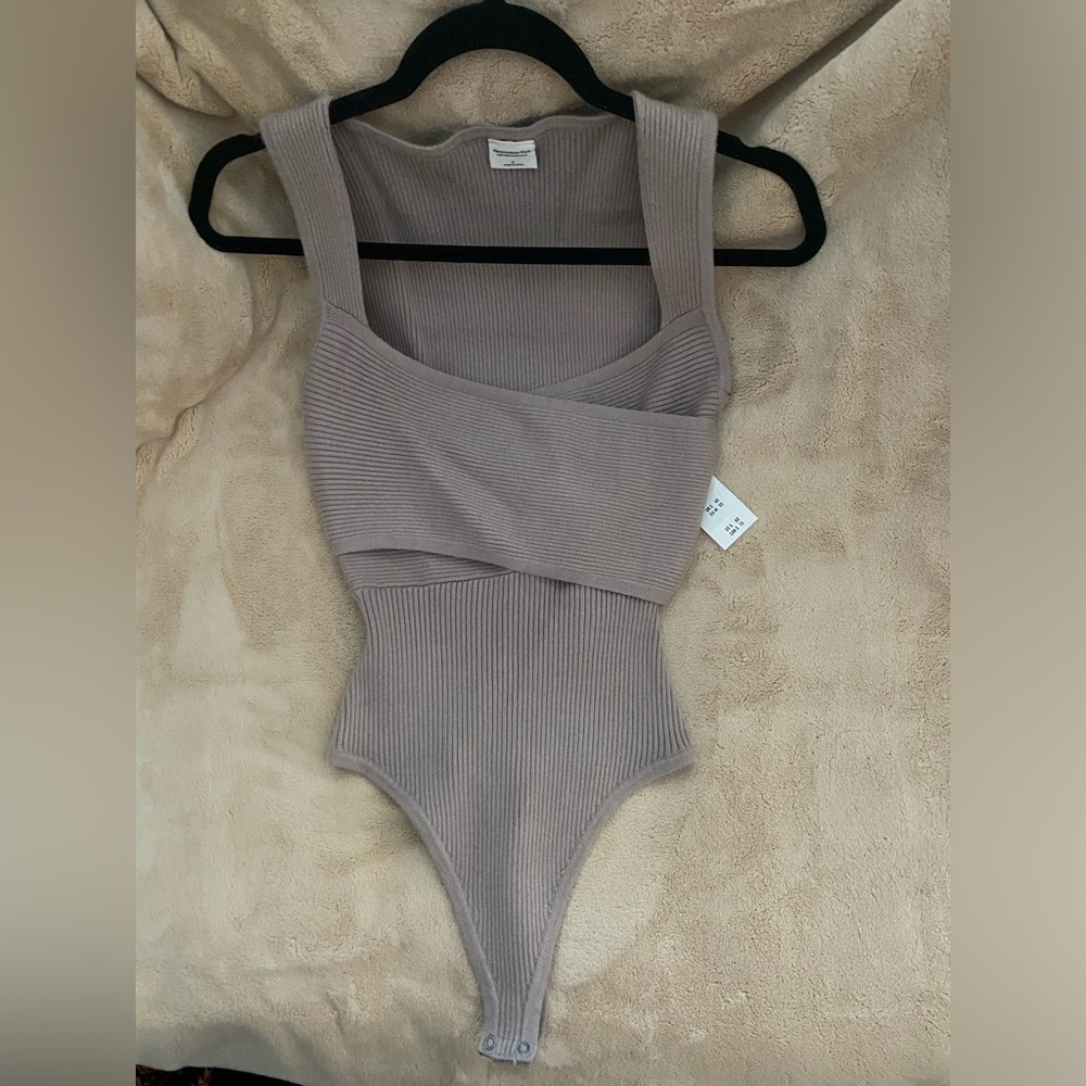 Abercrombie and Fitch, knit tank bodysuit